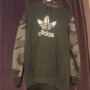 Adidas Gray Camo Hoodie